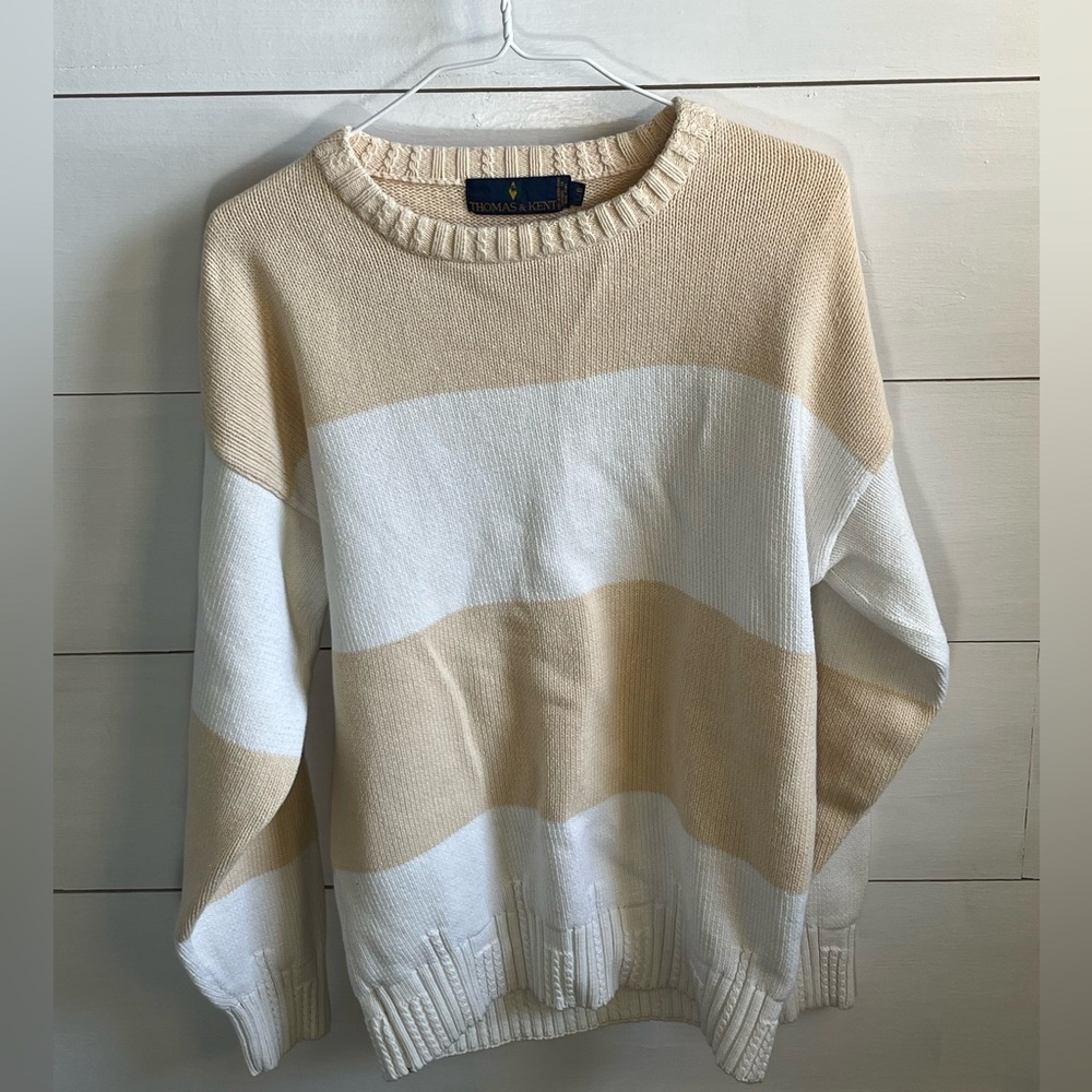 Vintage Thomas & Kent Striped Sweater